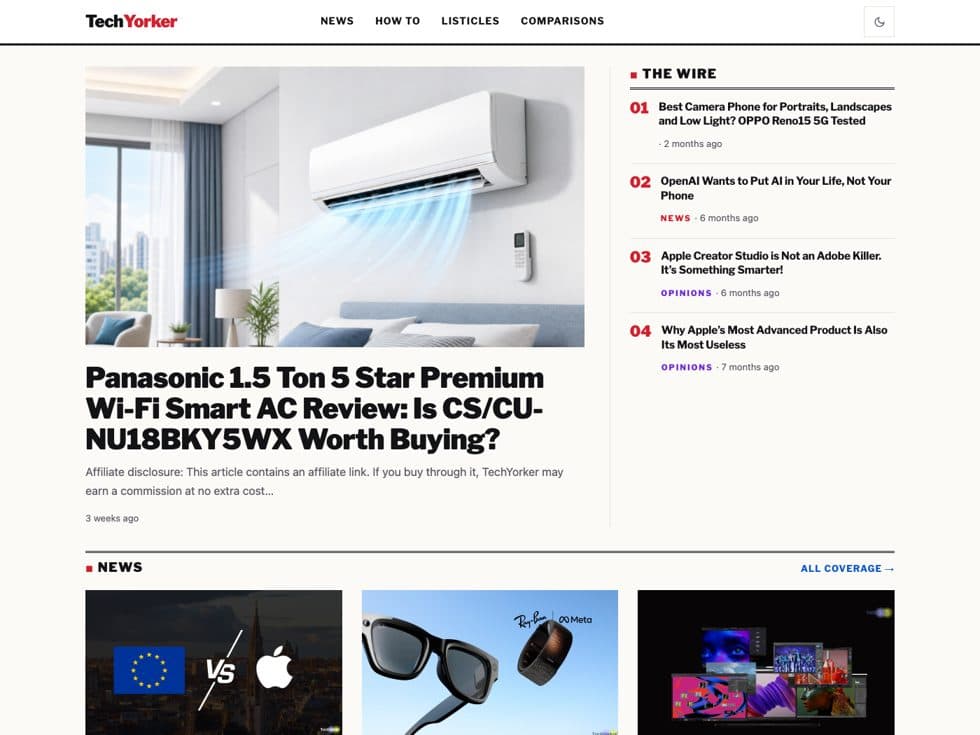 TechYorker website