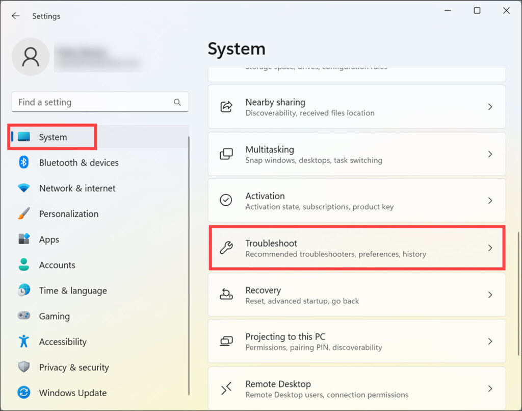 windows 11 troubleshoot